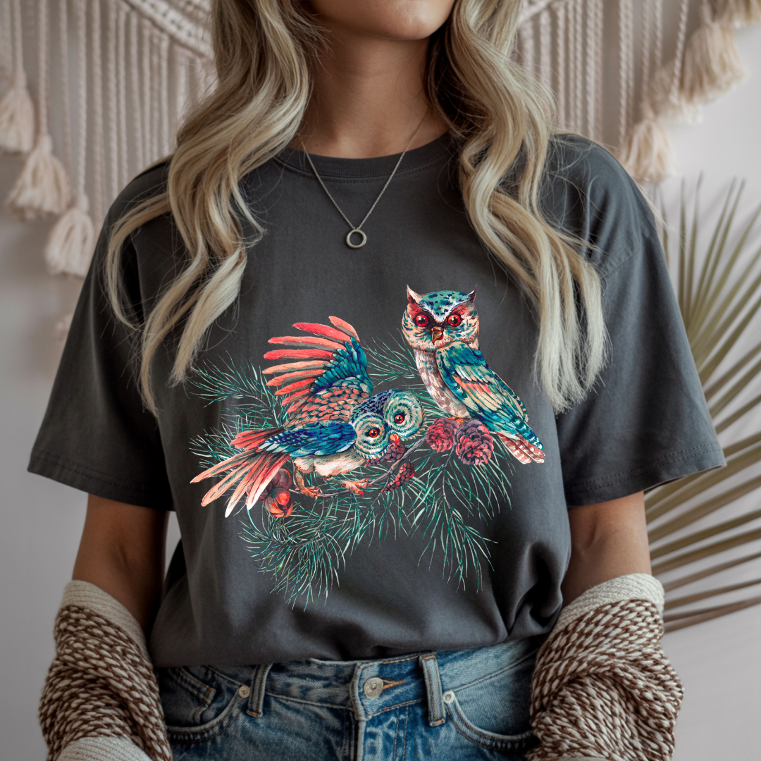 Halloween Owls Unisex T-Shirt