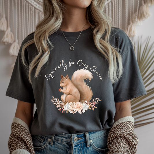 Squirrelly for Cozy Season Unisex T-Shirt