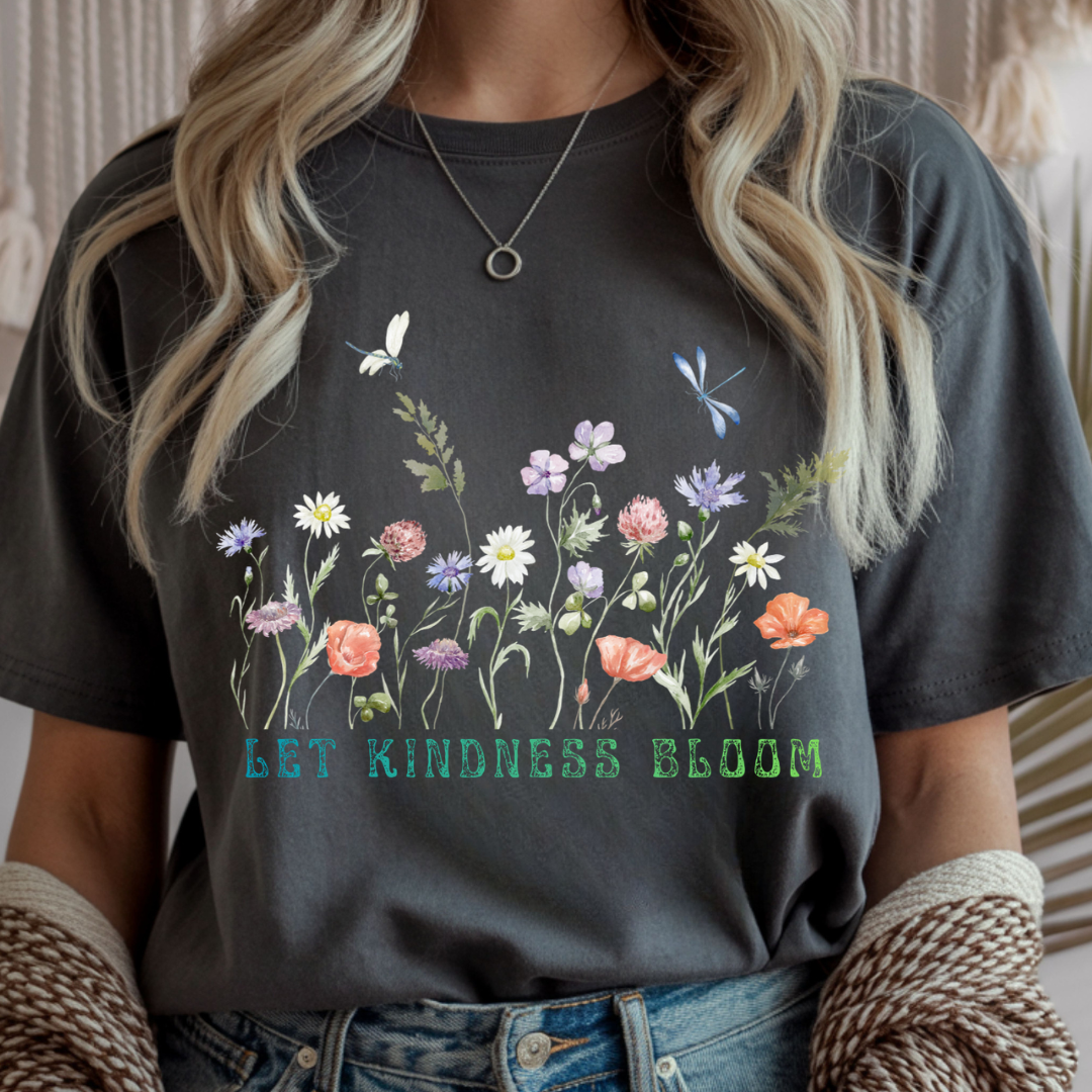 Let Kindness Bloom - Spring Unisex T-Shirt