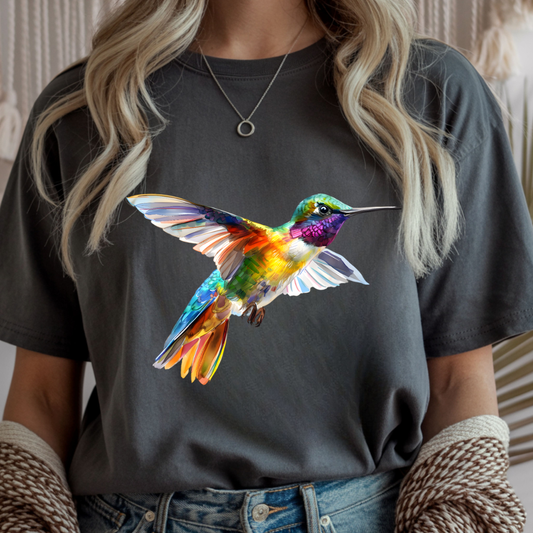 Neon Hummingbird - Spring Unisex T-Shirt