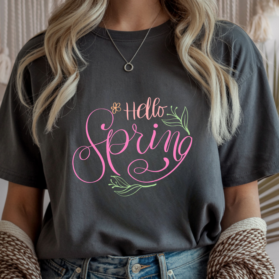Hello Spring - Spring Unisex T-Shirt