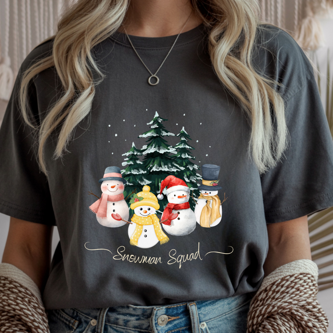 Snowman Squad - Winter Unisex T-Shirt