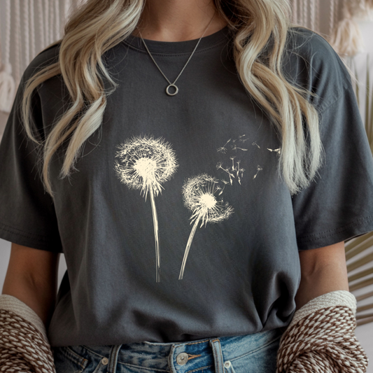 Dandelion Seeds - Spring Unisex T-Shirt