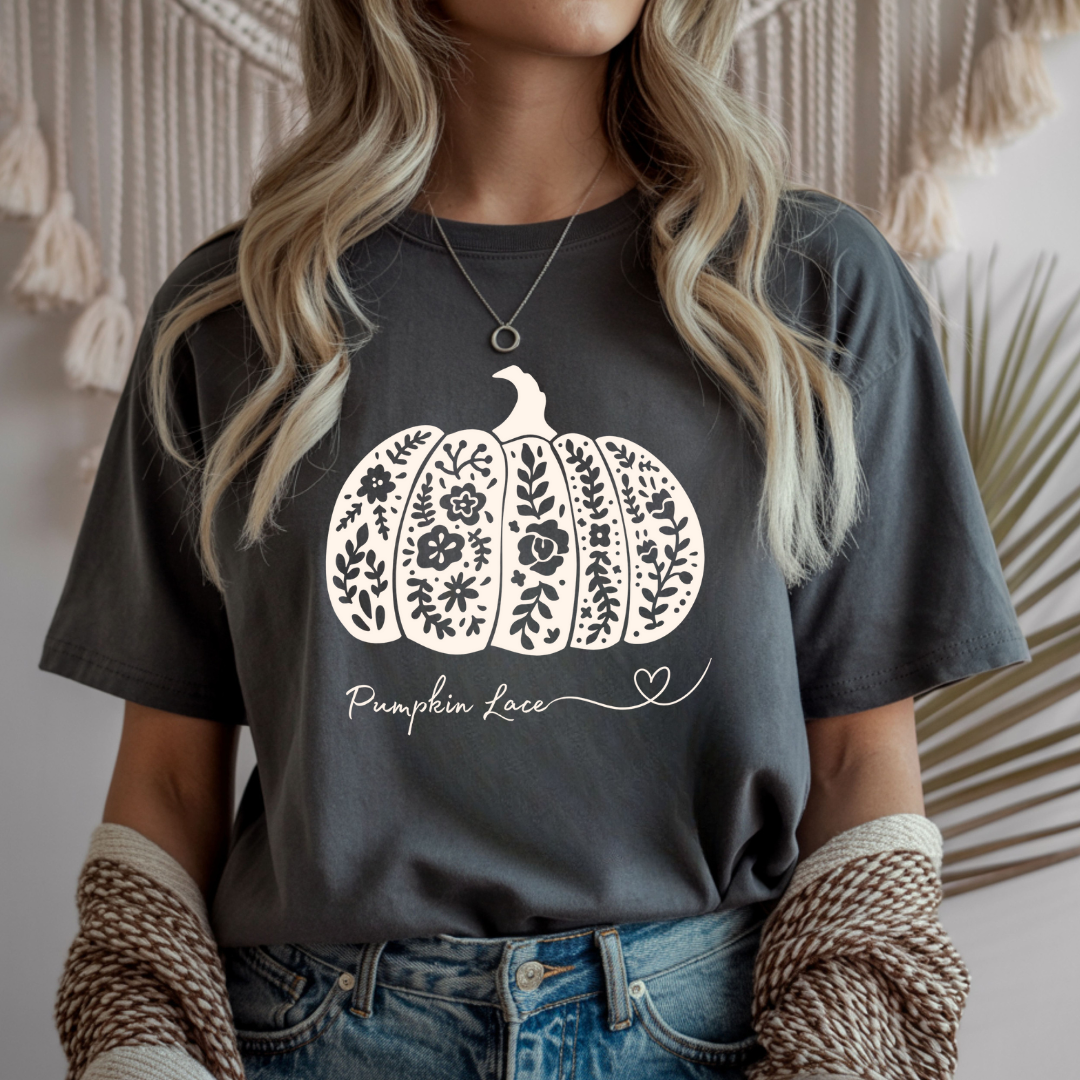 Pumpkin Lace Unisex Softstyle T-Shirt