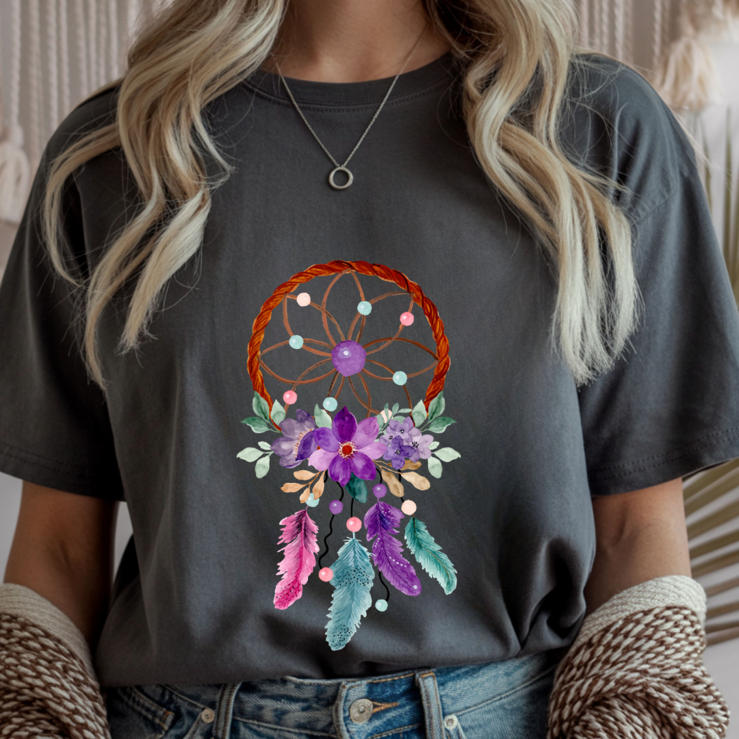Floral Dreamcatcher - Spring Unisex T-Shirt
