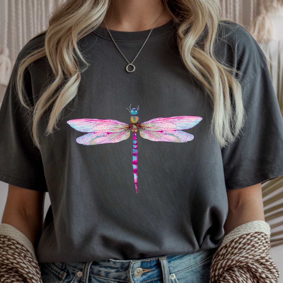 Cosmic Dragonfly - Spring Unisex T-Shirt