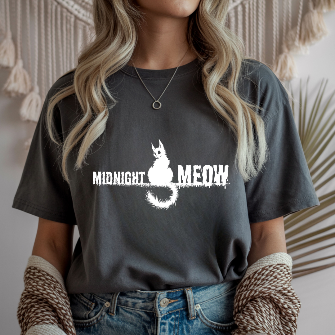 Midnight Meow Unisex T-Shirt