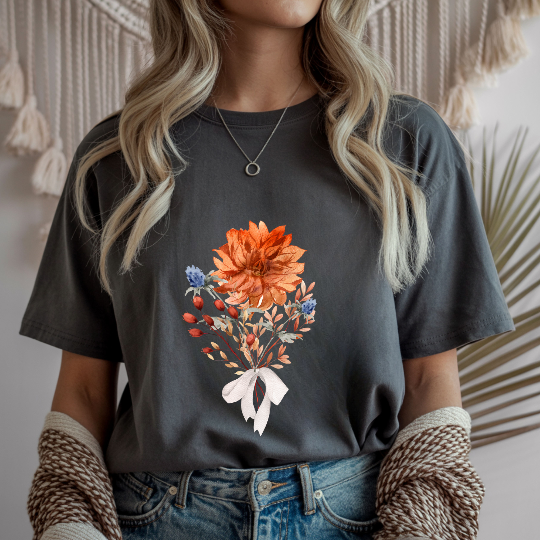 Autumn Flower Bouquet Unisex T-Shirt