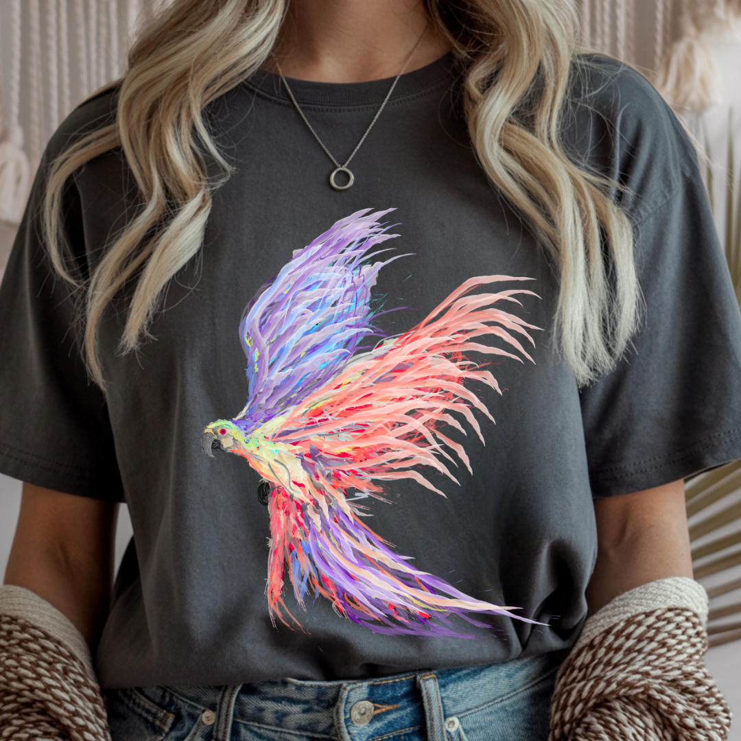 Colorful Parrot - Spring Unisex T-Shirt