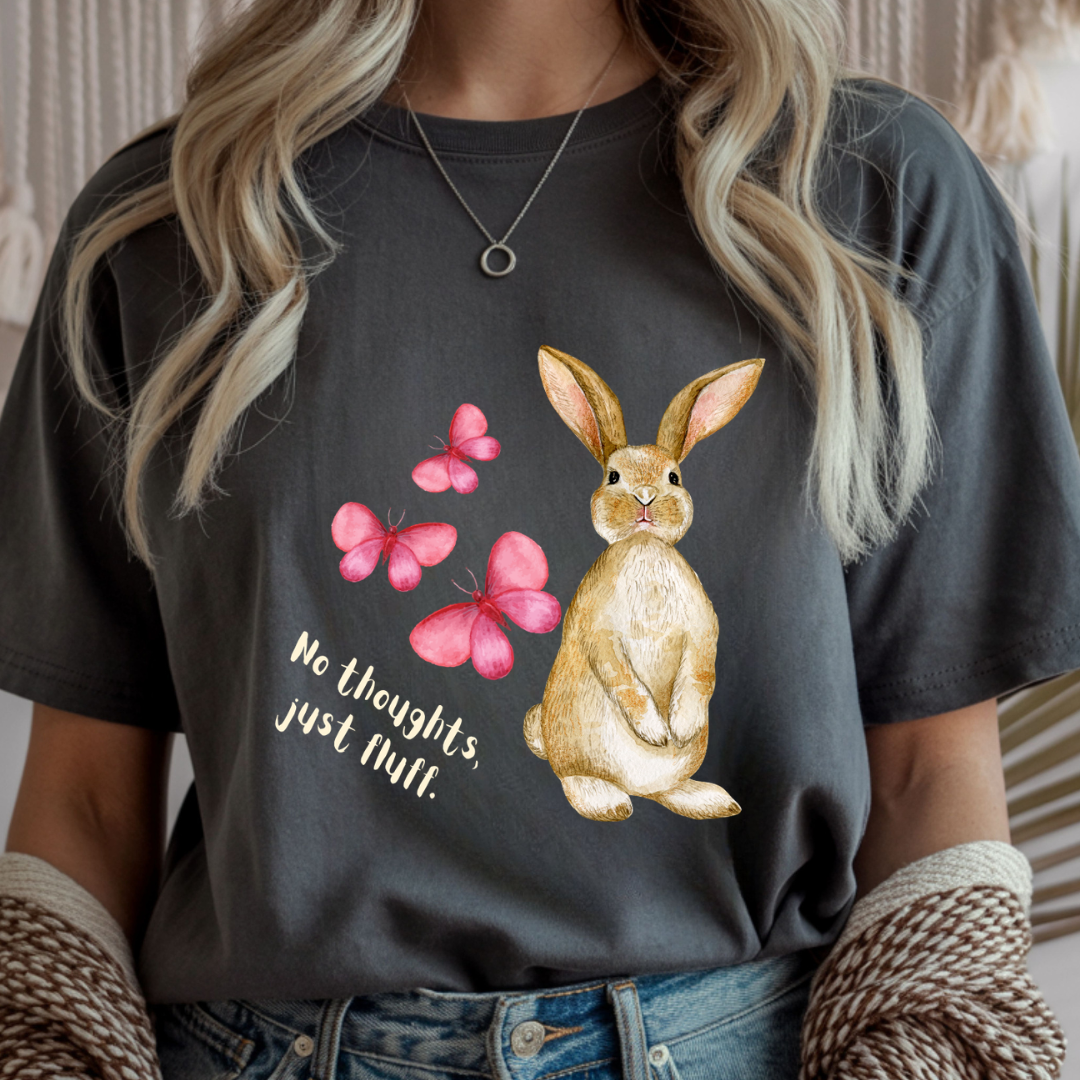 No Thoughts, Just Fluff - Spring Unisex T-Shirt