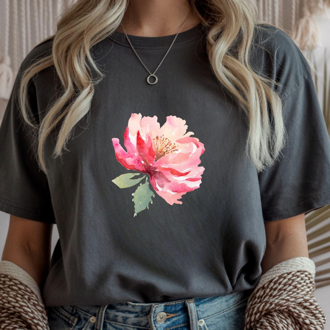 Pink Rose - Spring Unisex T-Shirt