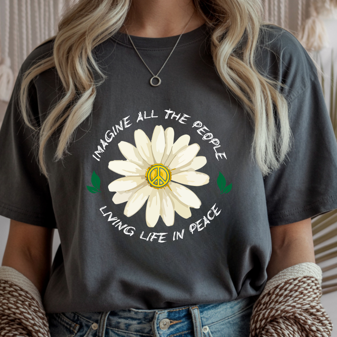 Peace Daisy - Spring Unisex T-Shirt