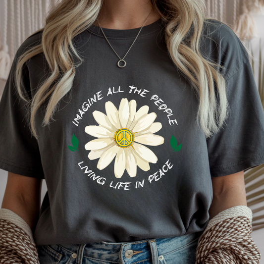 Peace Daisy - Spring Unisex T-Shirt
