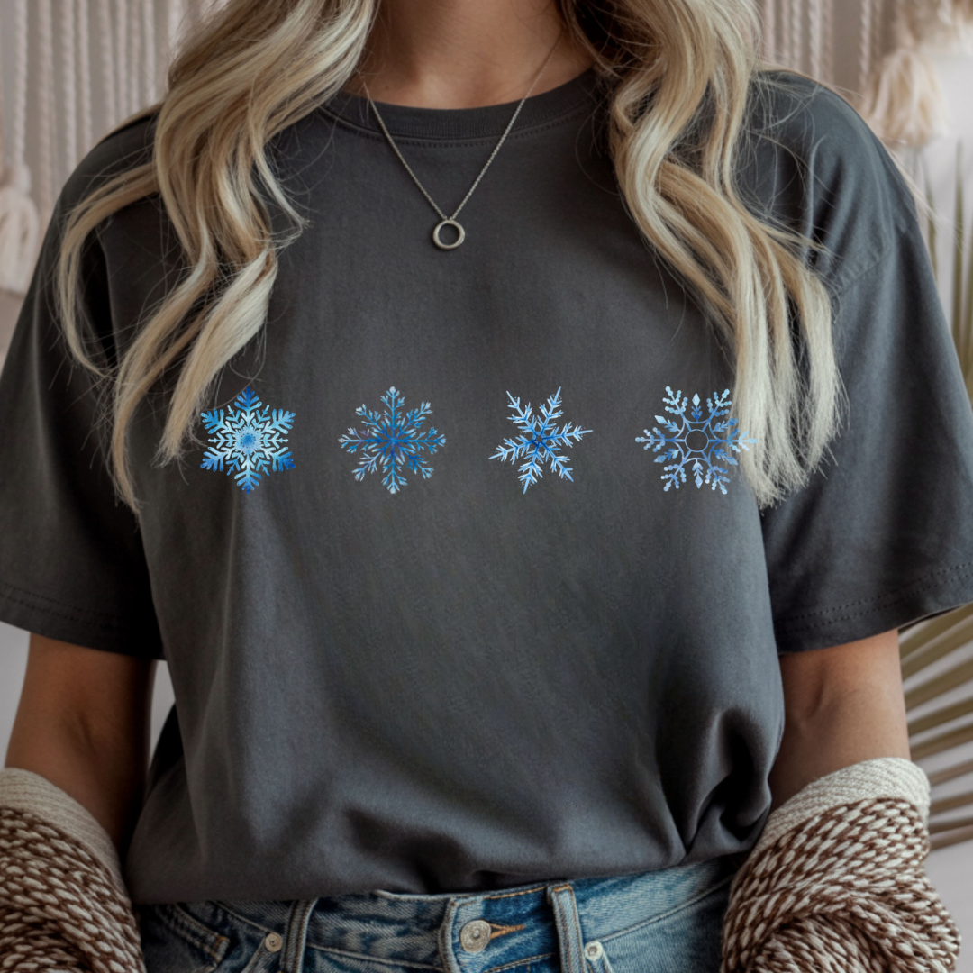 Snowflakes - Winter Unisex T-Shirt