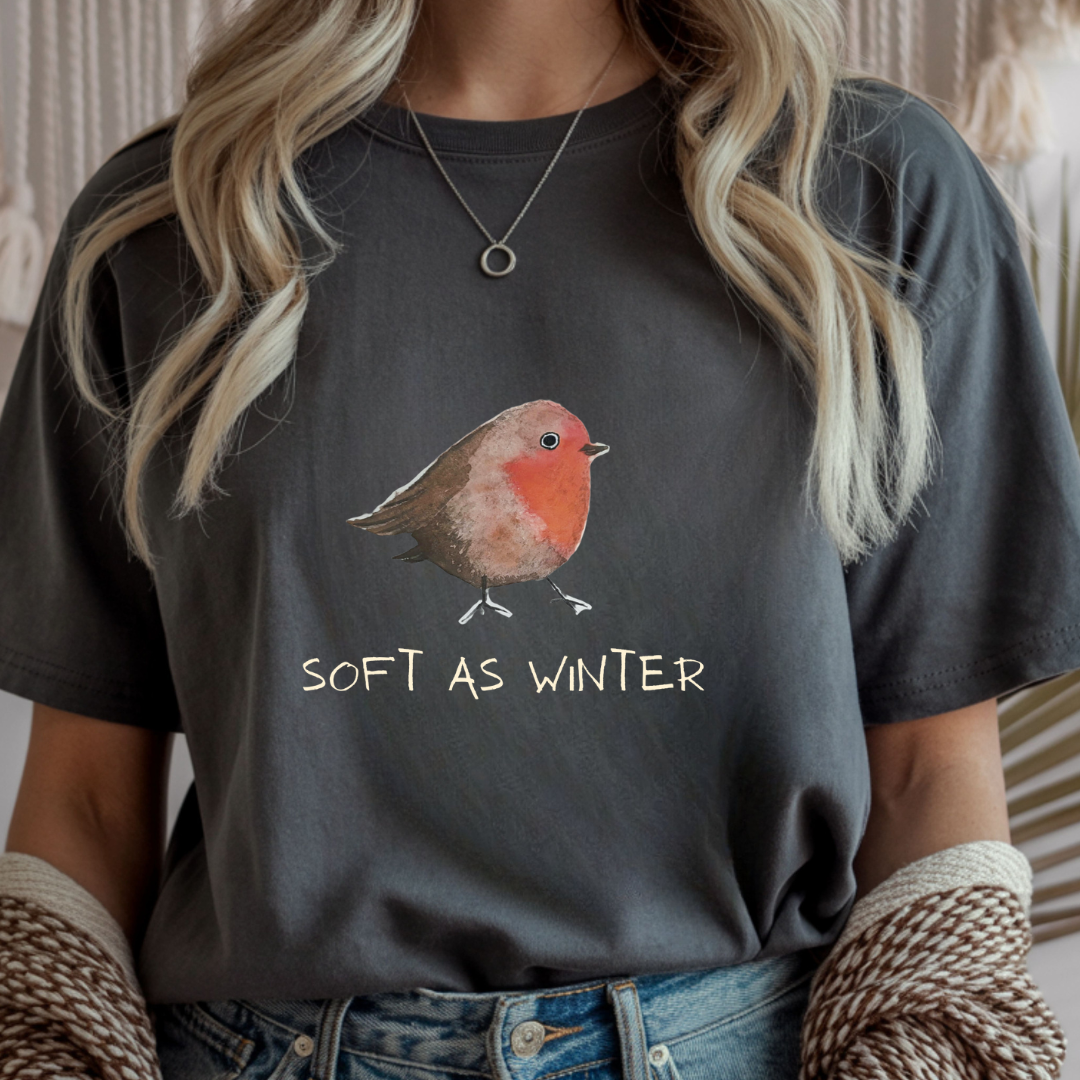Soft as Winter - Winter Unisex T-Shirt