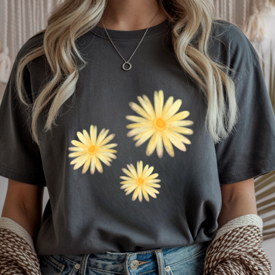 Yellow Daisies - Spring Unisex T-Shirt