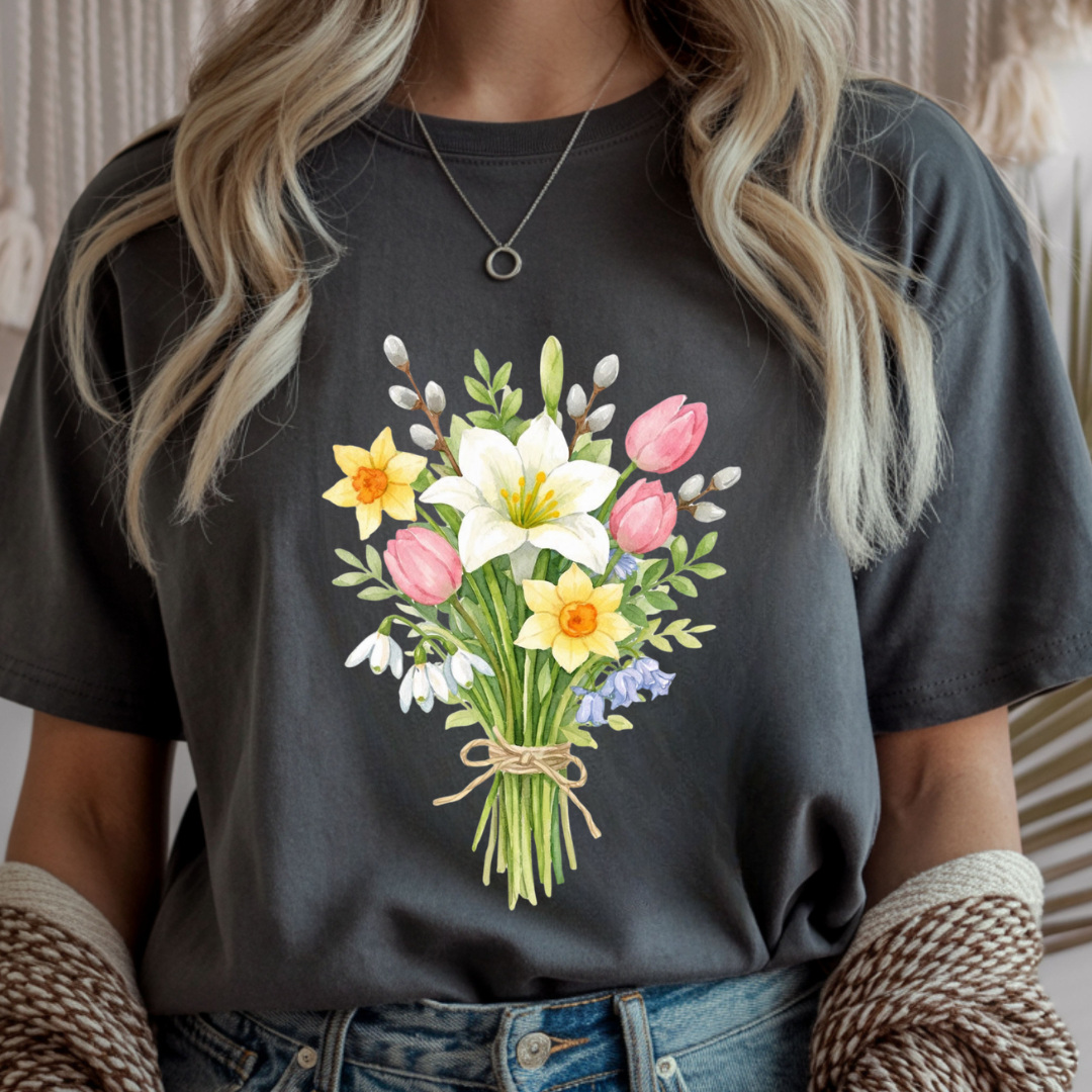 Wildflower Bunch - Spring Unisex T-Shirt