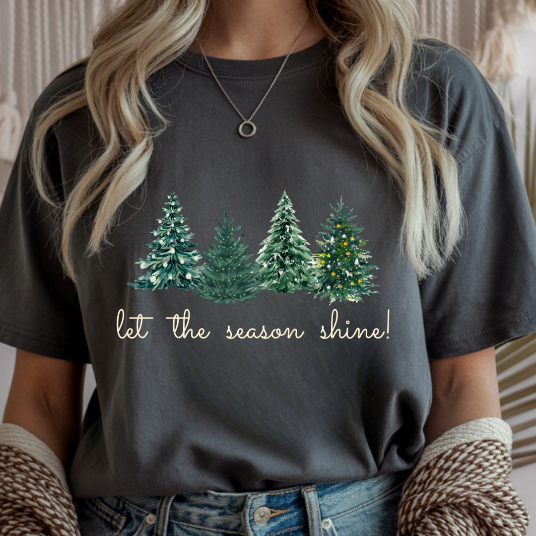 Let the Season Shine! - Christmas Unisex T-Shirt