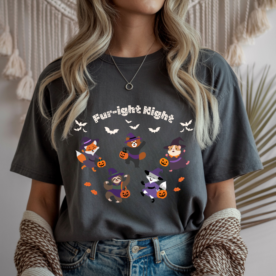 Fur-ight Night - Halloween Unisex T-Shirt