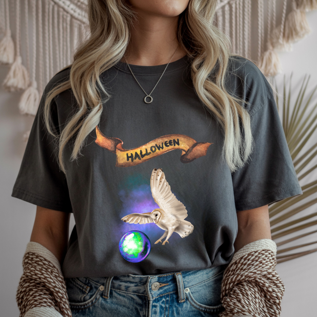 Halloween Owl Unisex T-Shirt
