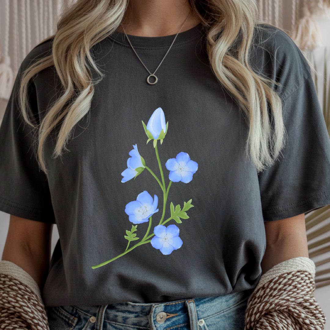 Forget-Me-Not Flower - Spring Unisex T-Shirt