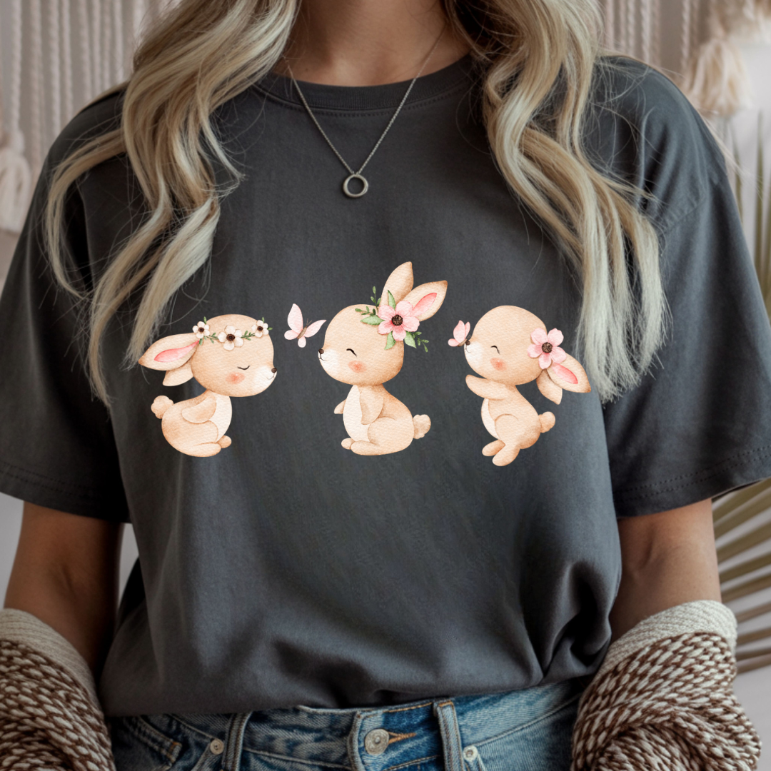 Cute Bunnies - Spring Unisex T-Shirt