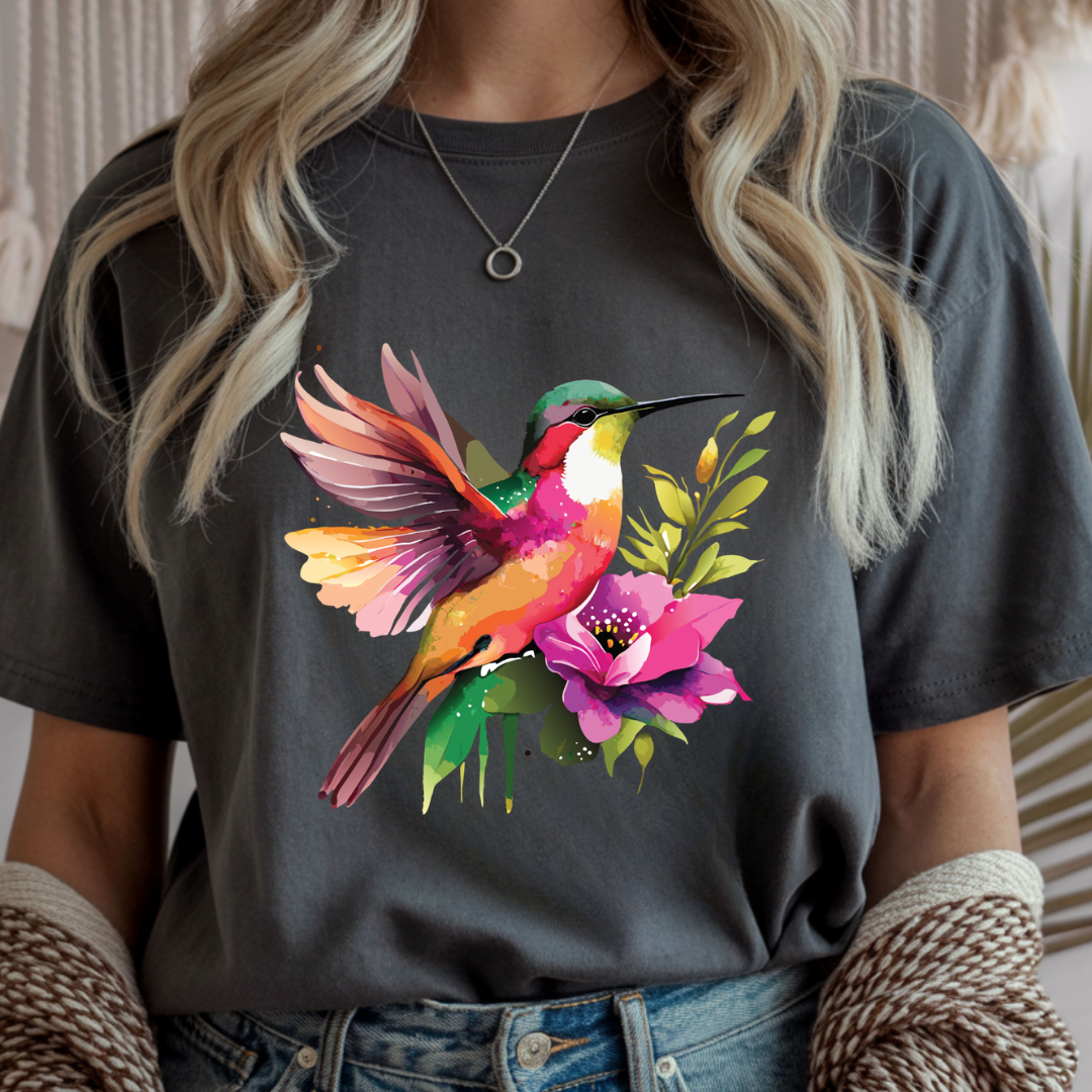 Vivid Hummingbird - Spring Unisex T-Shirt