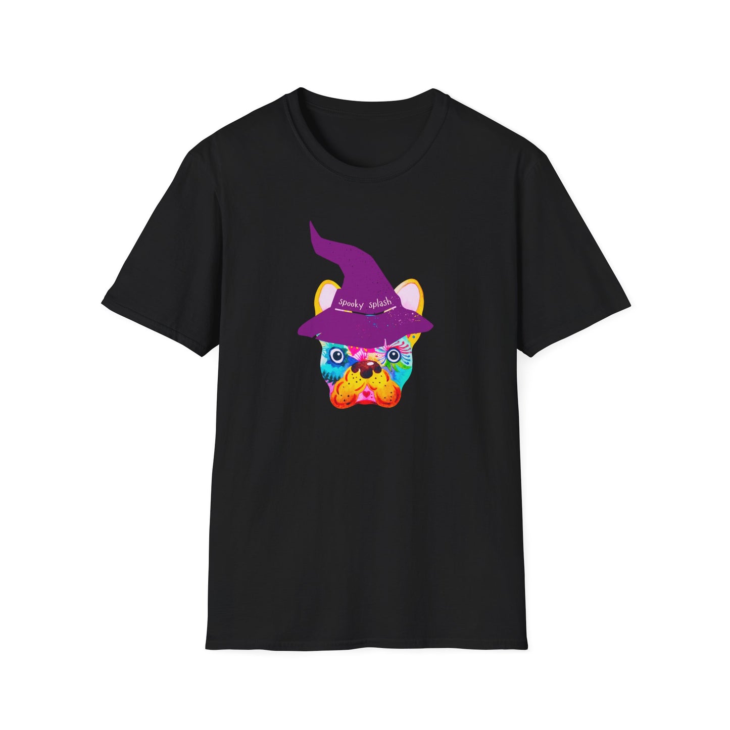 Spooky Splash - Halloween Dog Unisex T-Shirt