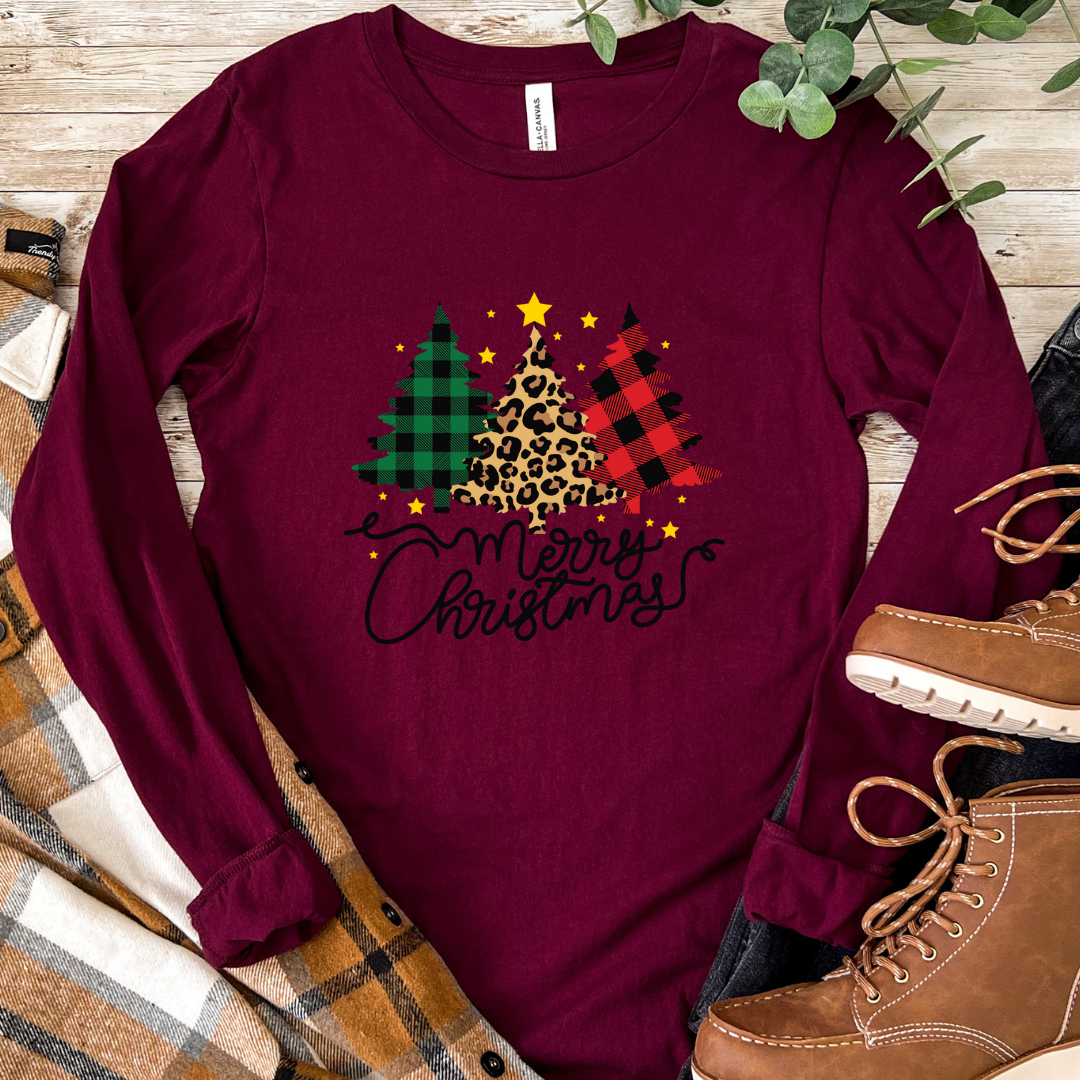 Merry Christmas - Winter Unisex Long Sleeve Tee