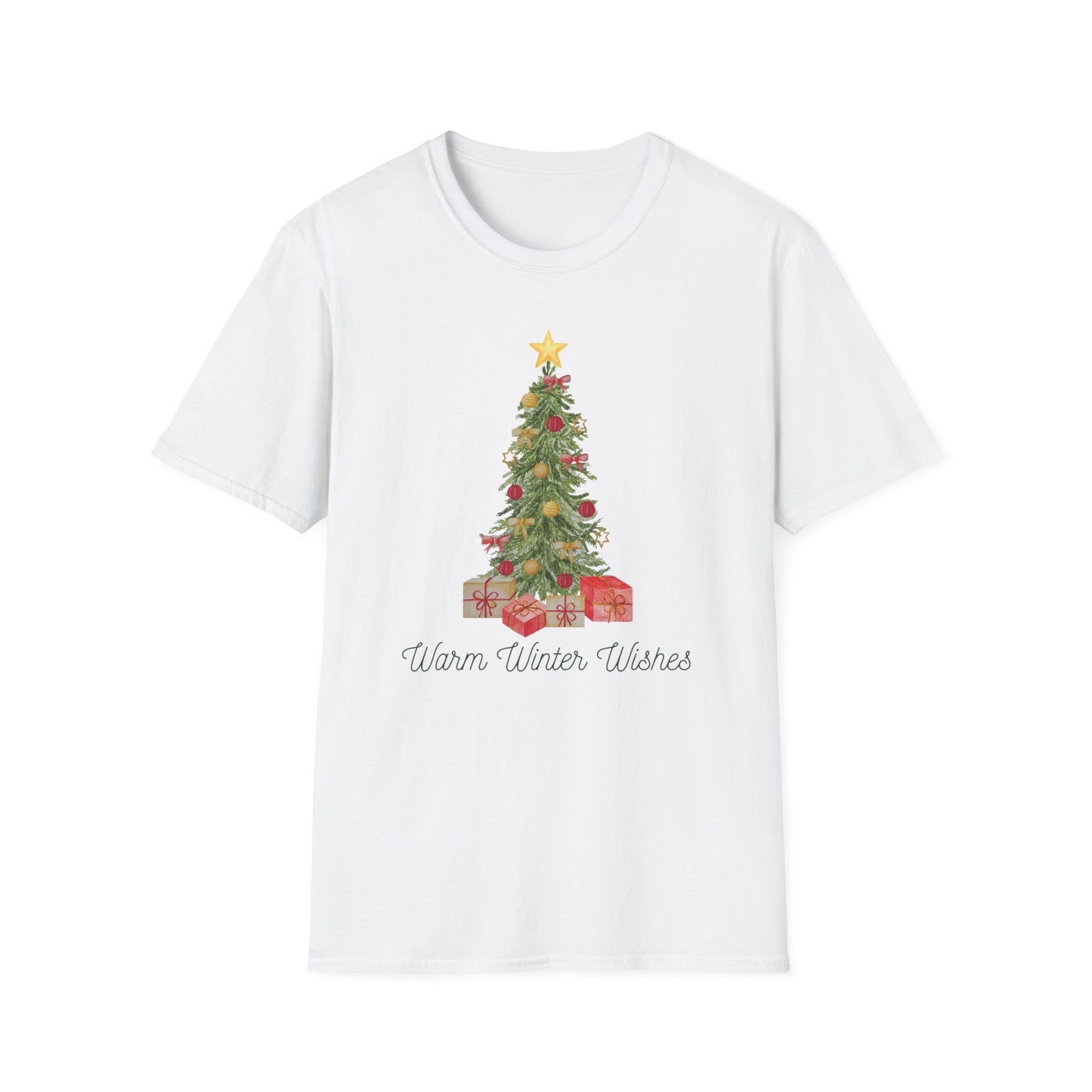 Warm Winter Wishes - Christmas Unisex T-Shirt