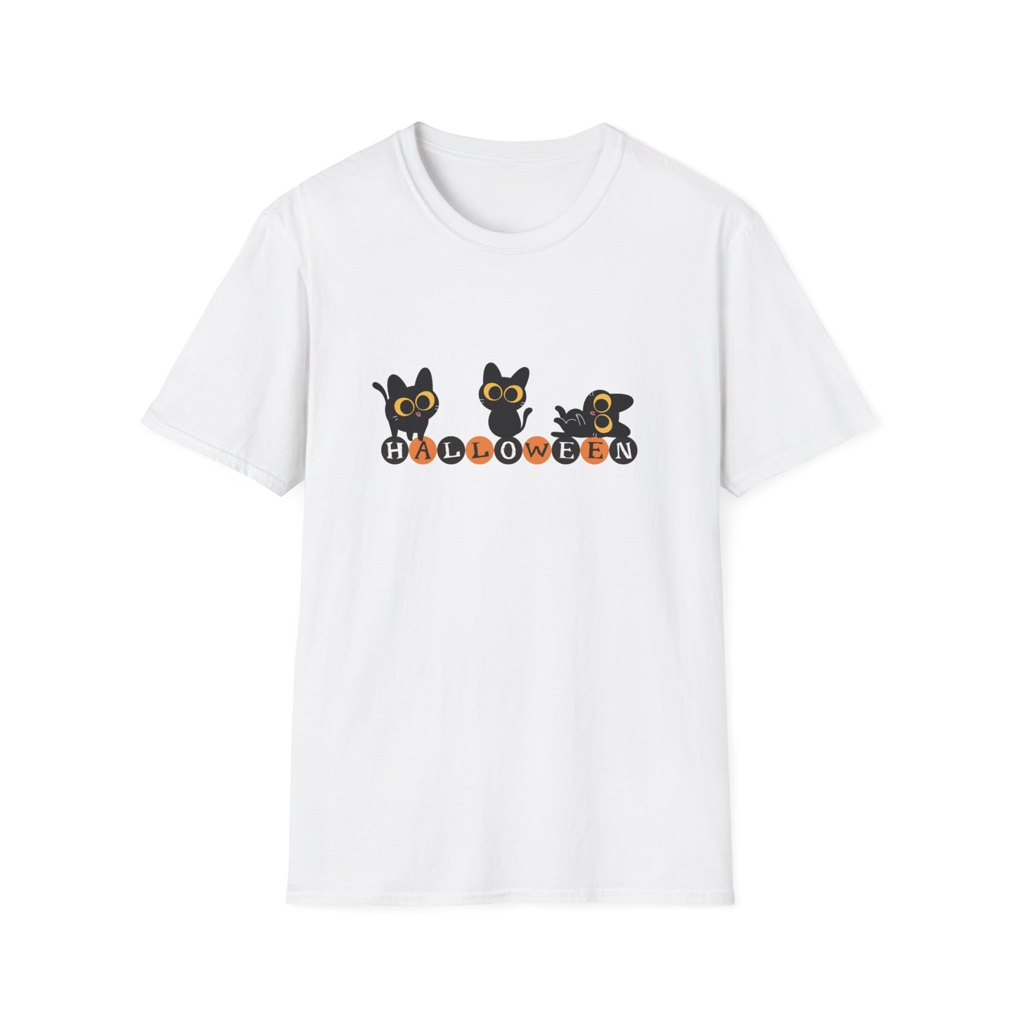 Halloween Cat Unisex T-Shirt