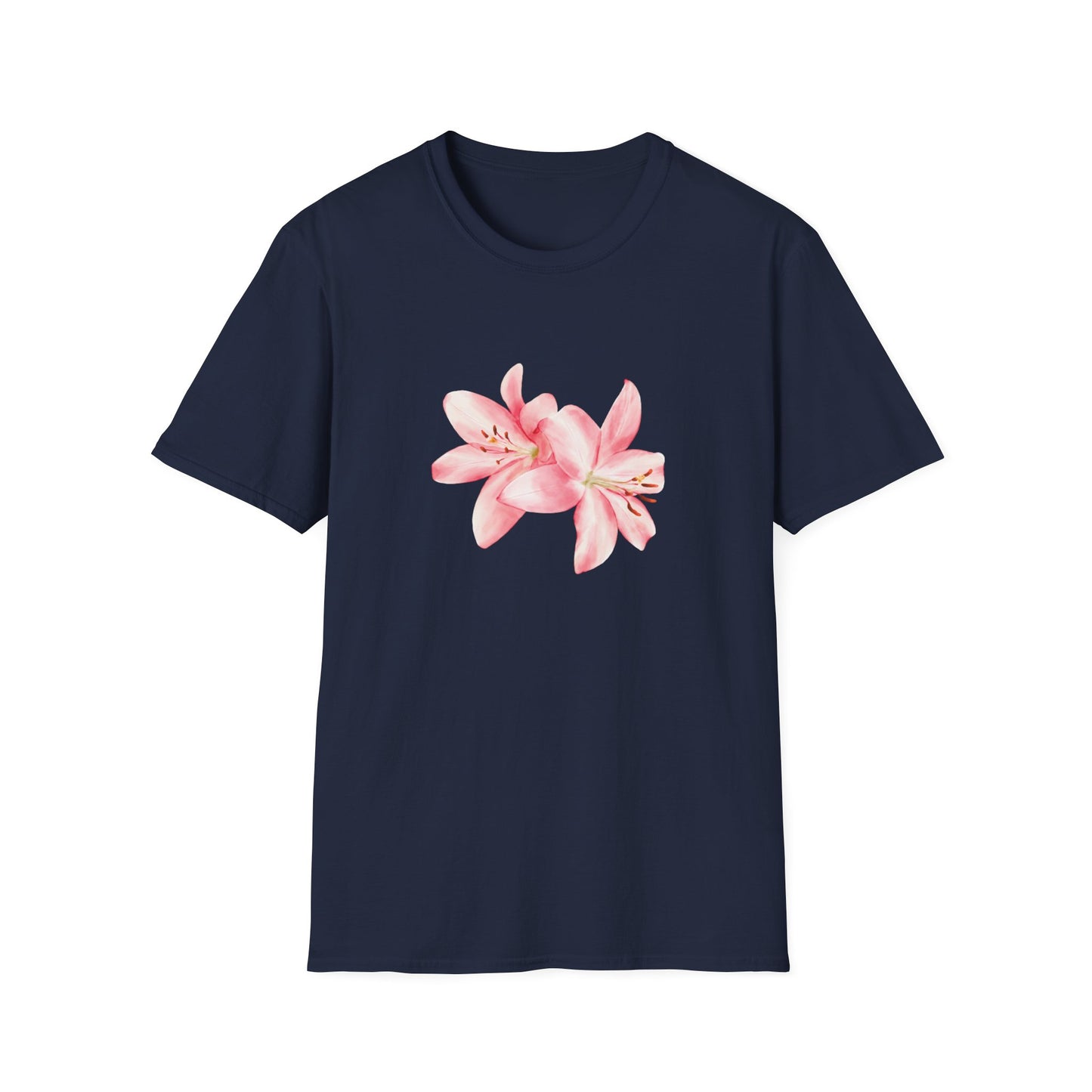 Pink Lily Bloom - Spring Unisex T-Shirt