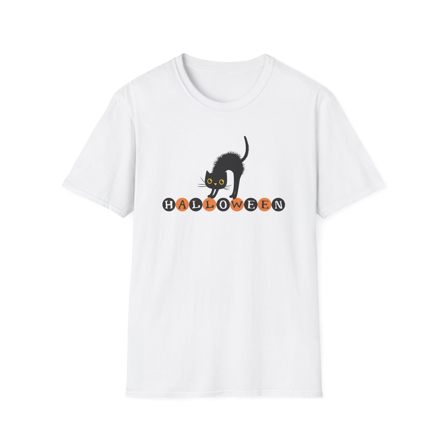 Halloween Cat Unisex T-Shirt