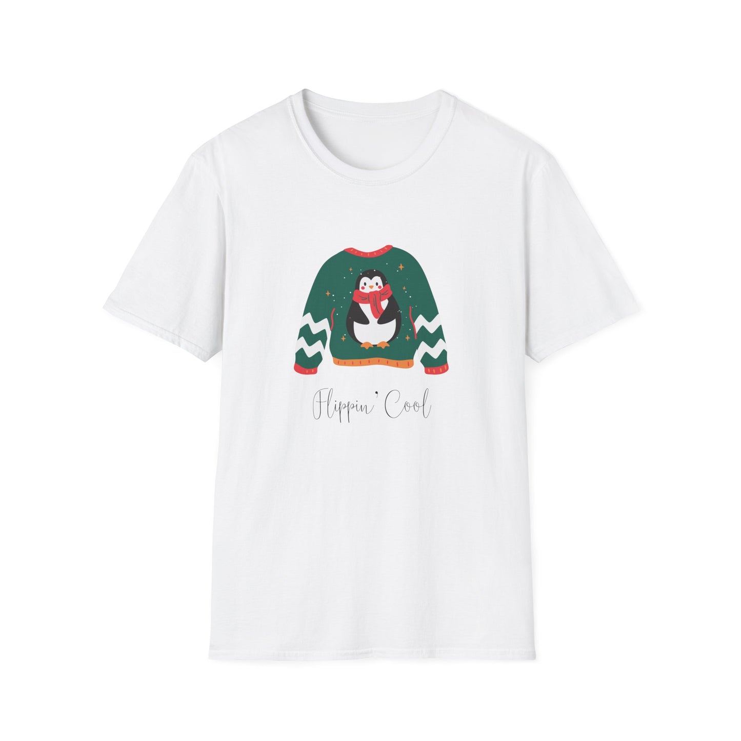 Hippin' Cool Penguin - Winter Unisex T-Shirt