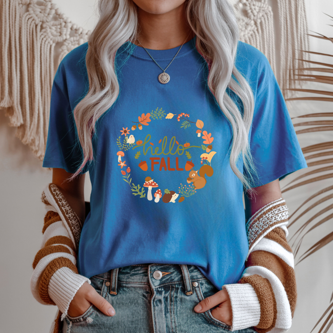 Hello Fall Unisex T-Shirt