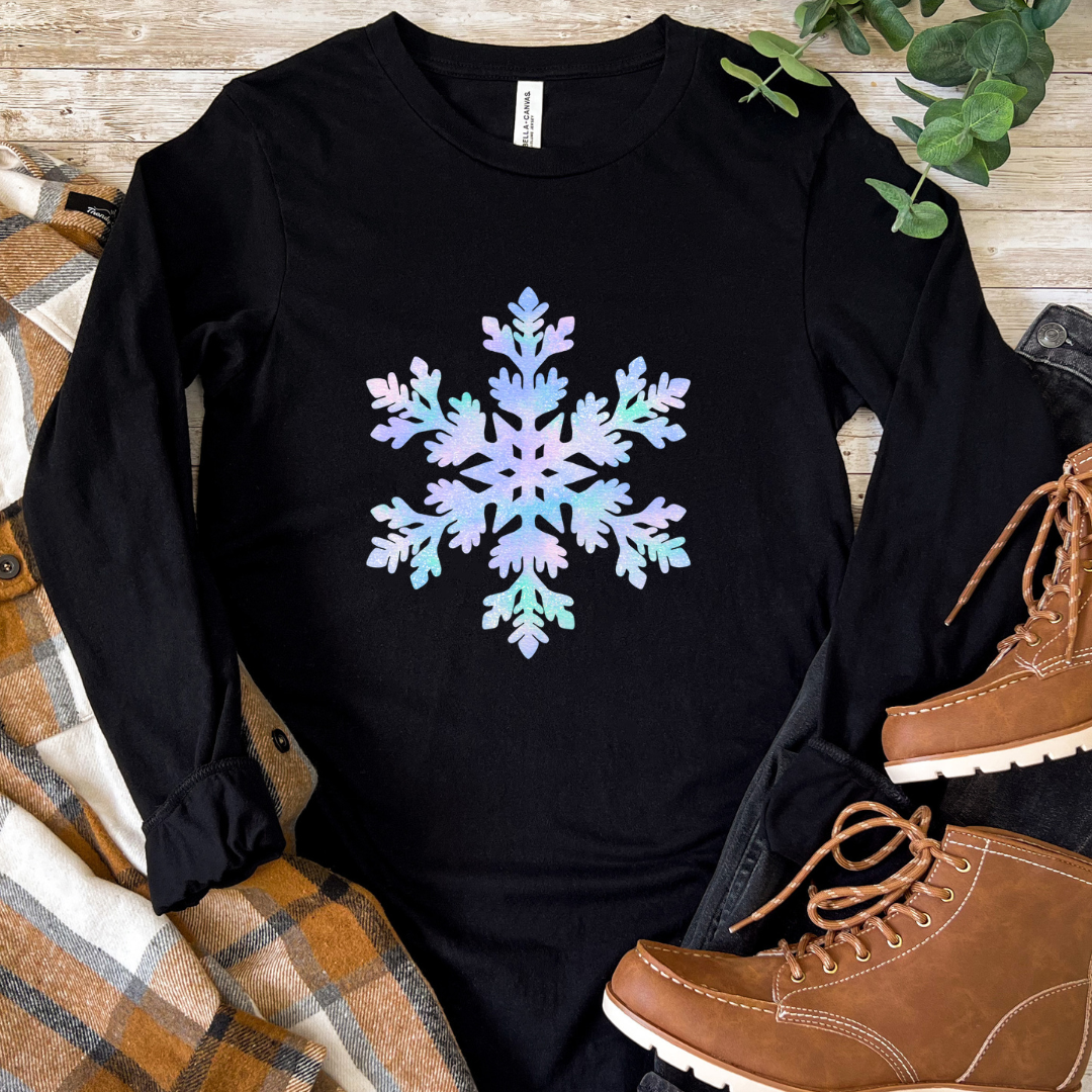 Magical Snowflake - Winter Unisex Jersey Long Sleeve Tee