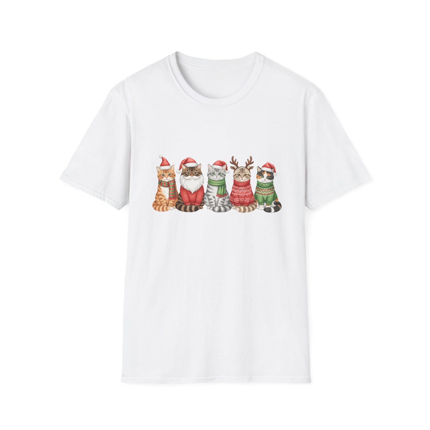 Christmas Cats - Winter Unisex T-Shirt