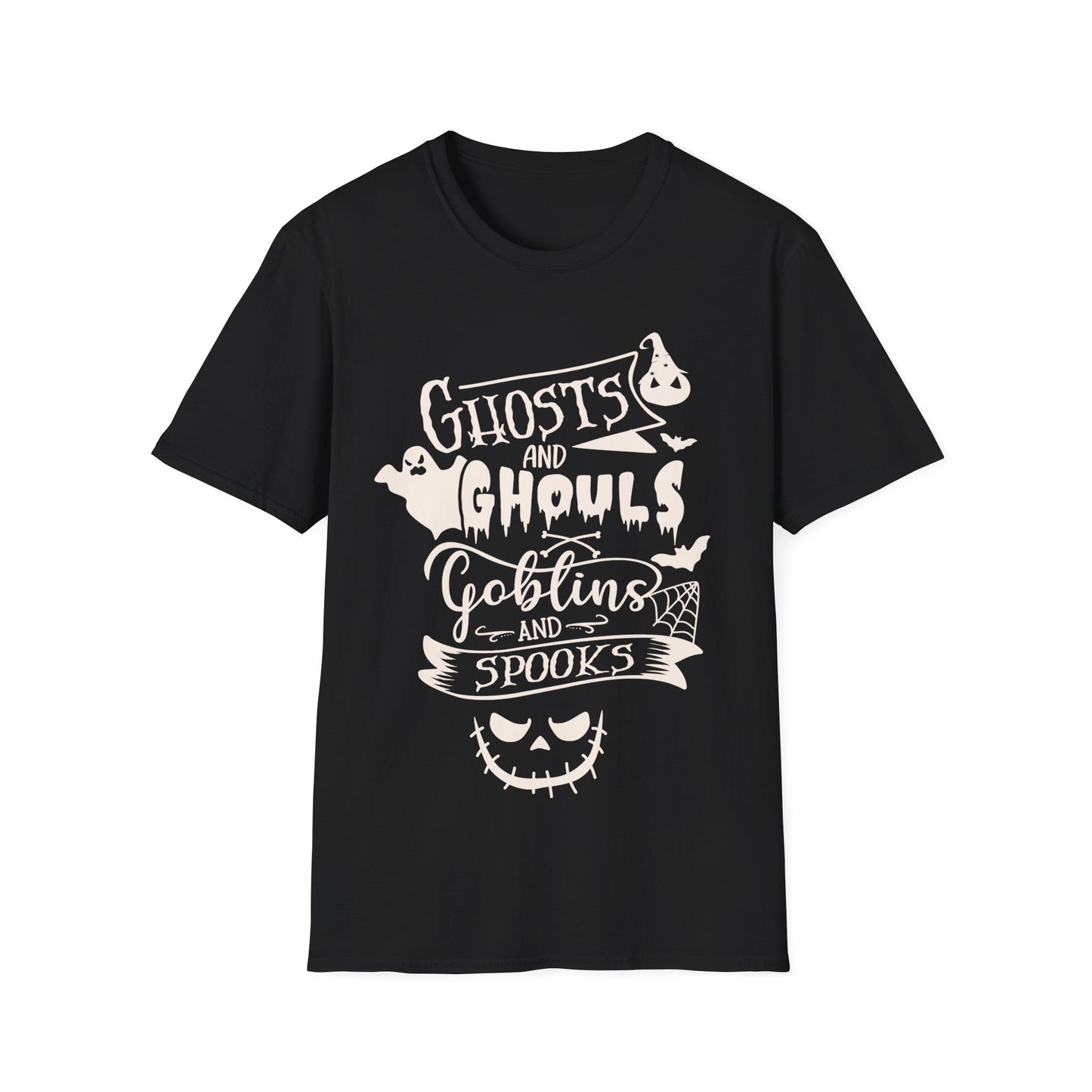 Ghosts, Ghouls - Halloween Unisex T-Shirt