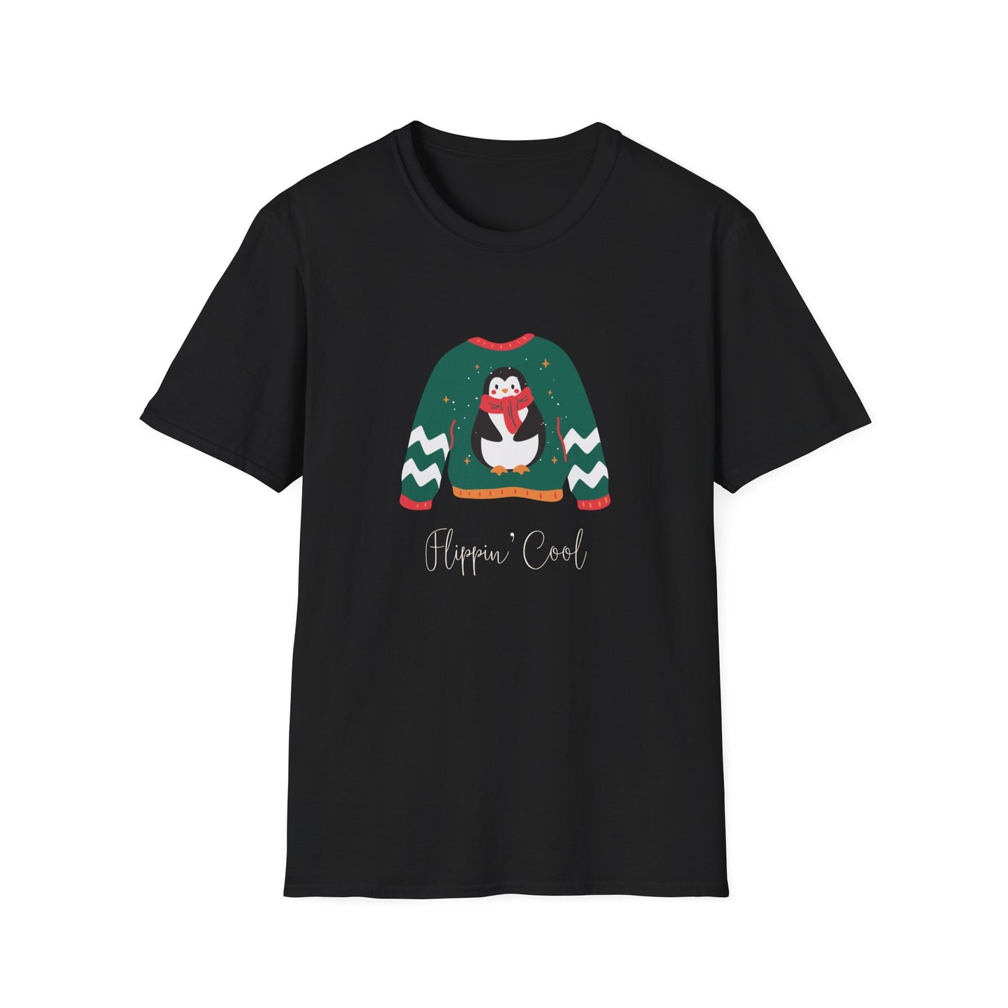 Hippin' Cool Penguin - Winter Unisex T-Shirt