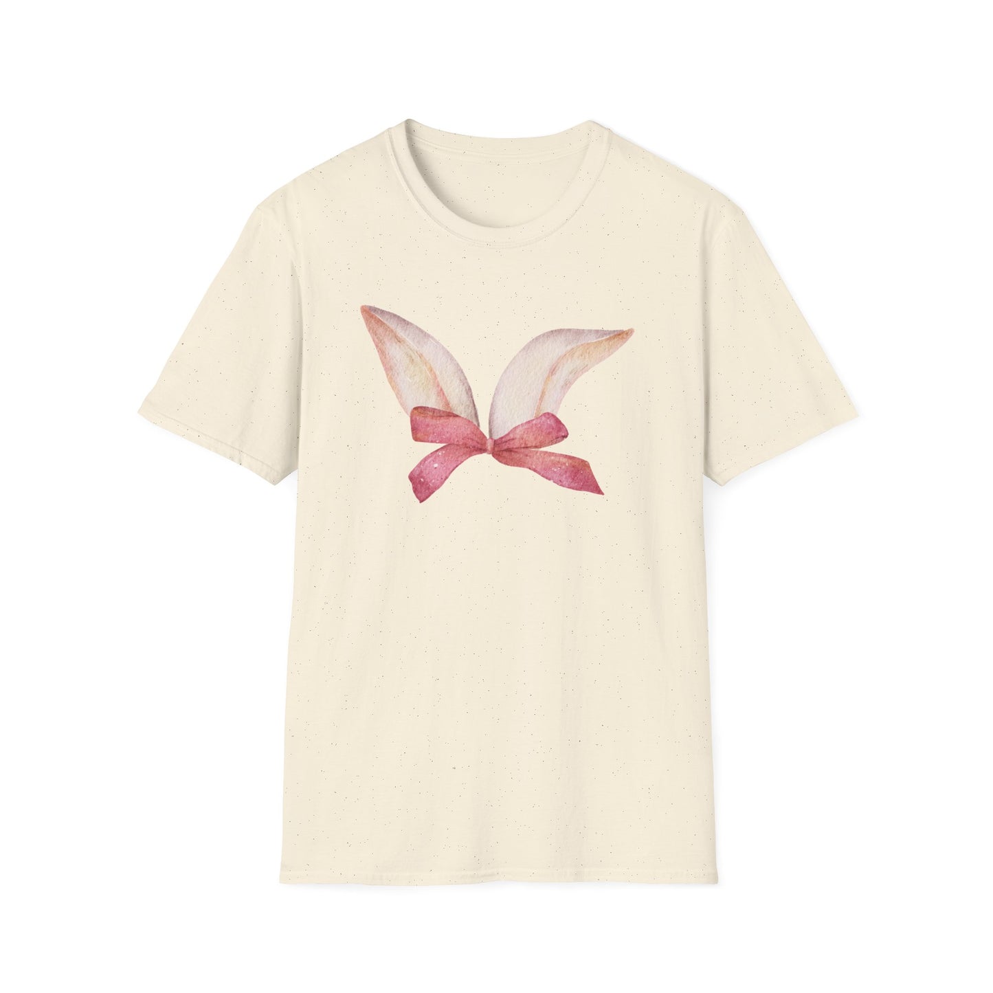 Bunny Ears Bow - Spring Unisex T-Shirt