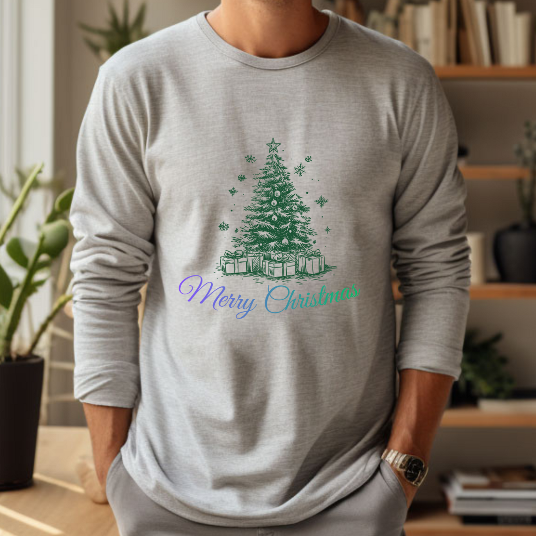 Merry Christmas - Winter Unisex Jersey Long Sleeve Tee