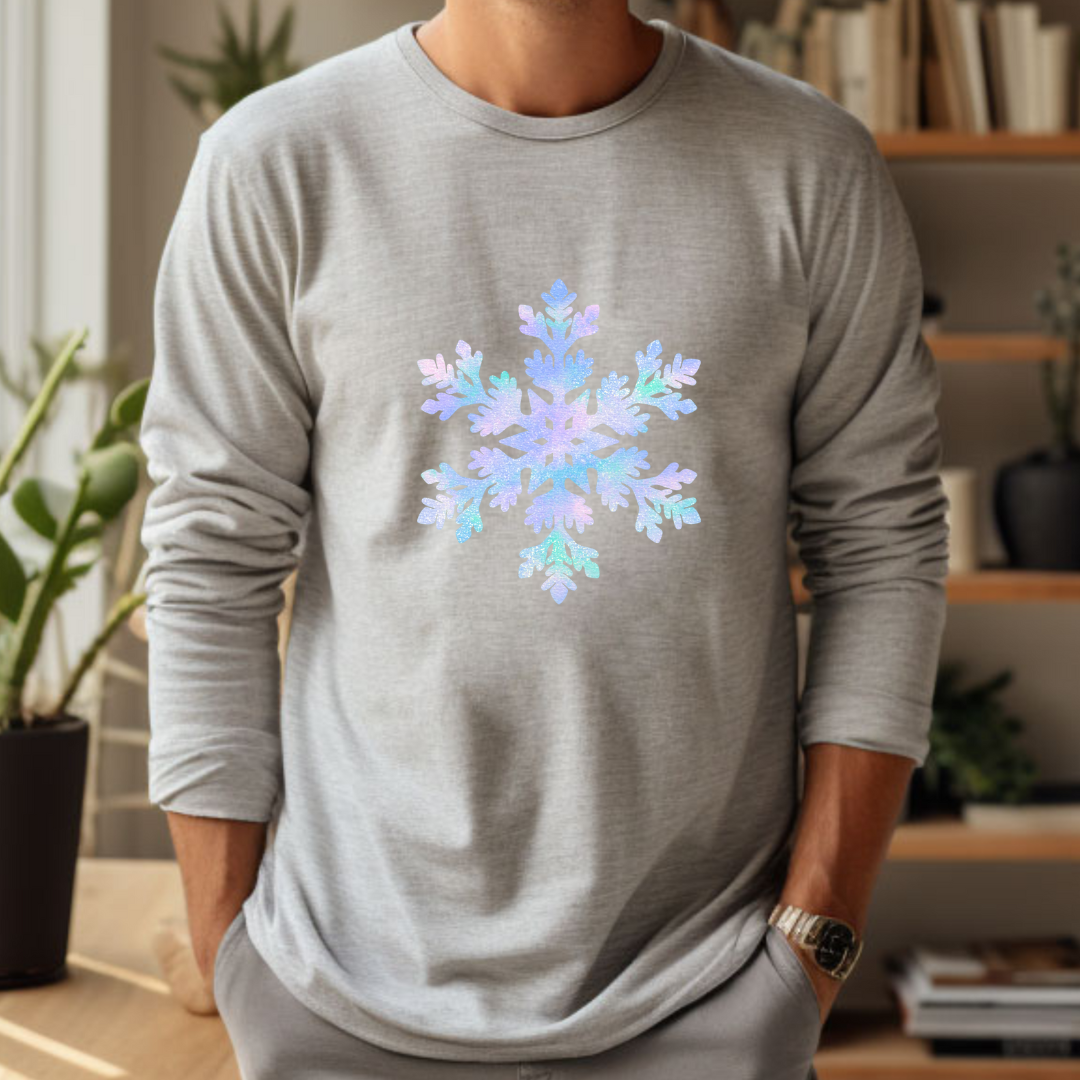 Magical Snowflake - Winter Unisex Jersey Long Sleeve Tee