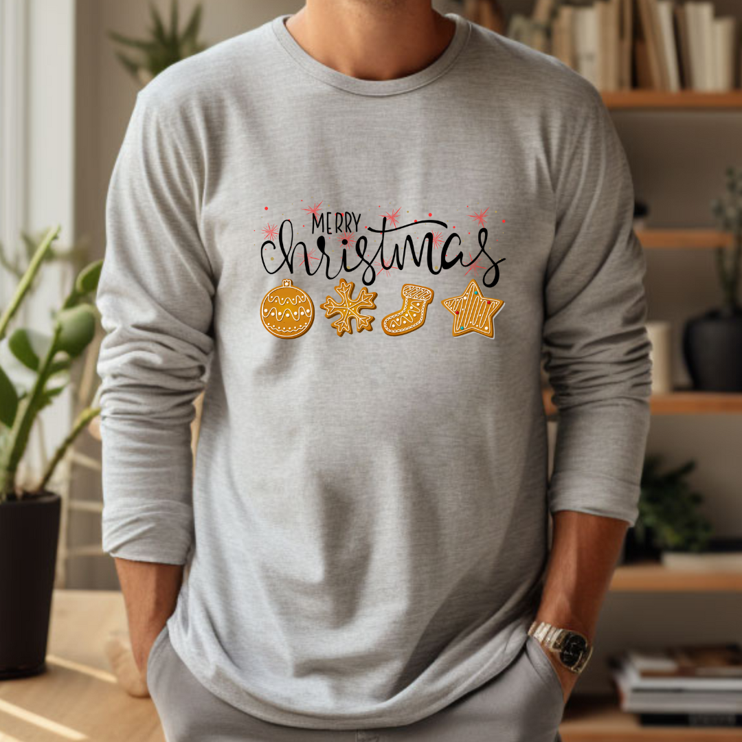 Christmas Cookies - Winter Unisex Jersey Long Sleeve Tee