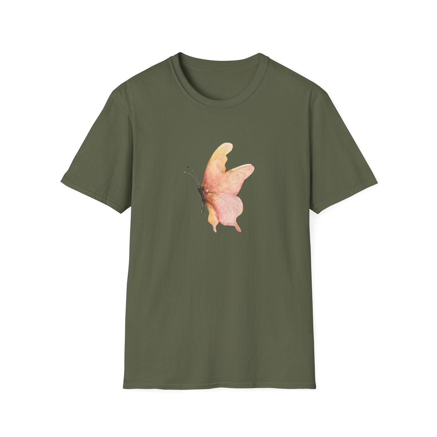 Pink Butterfly - Spring Unisex T-Shirt