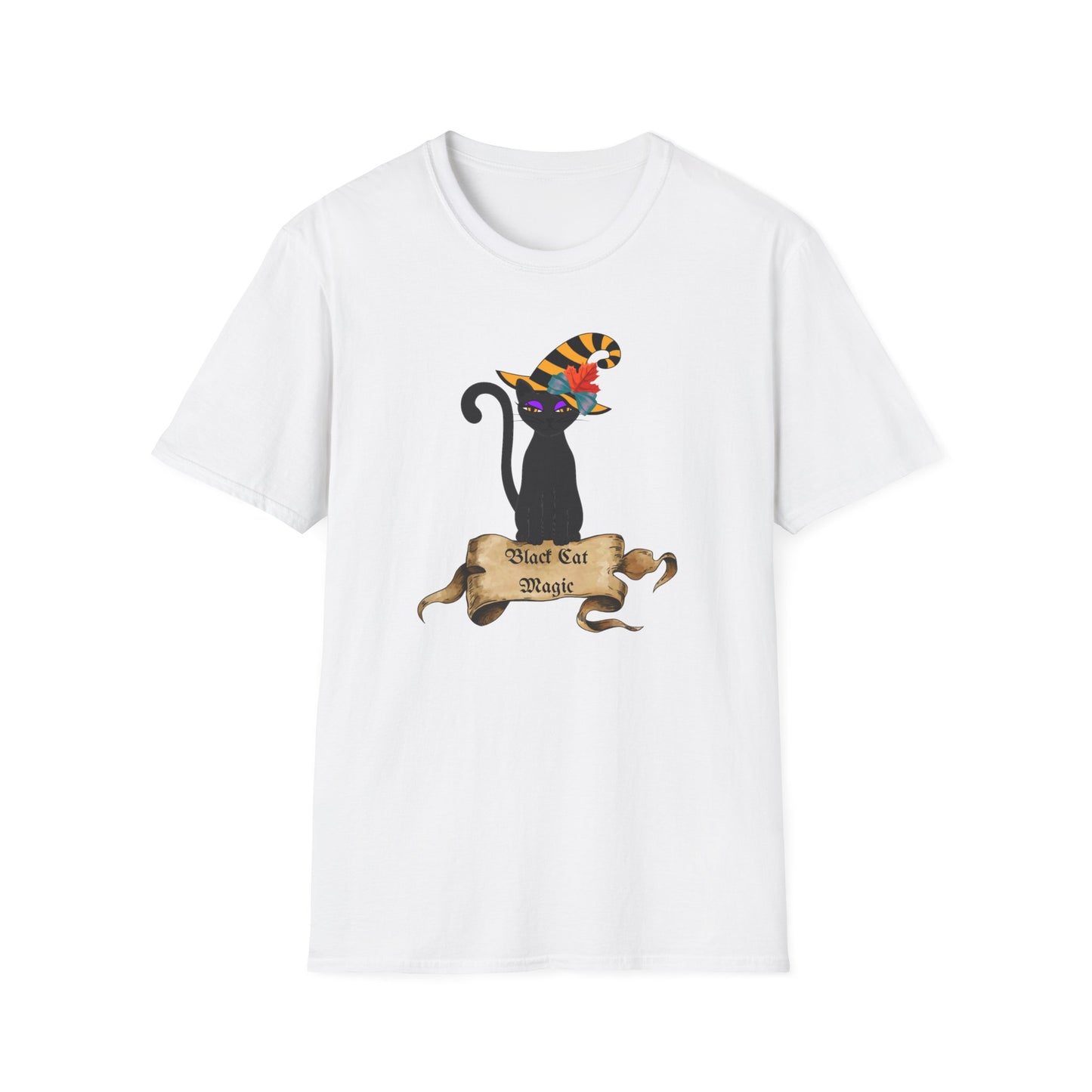 Black Cat Magic - Halloween Unisex T-Shirt