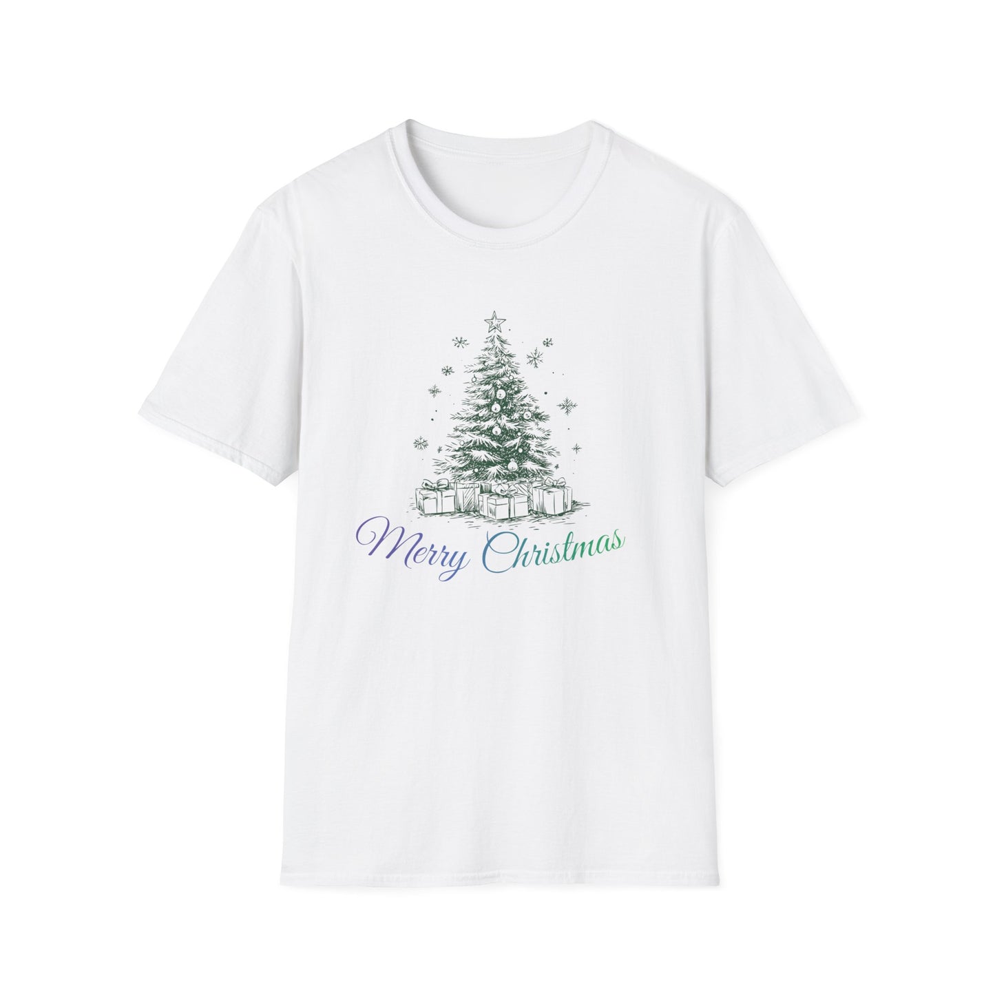Merry Christmas Tree - Winter Unisex T-Shirt