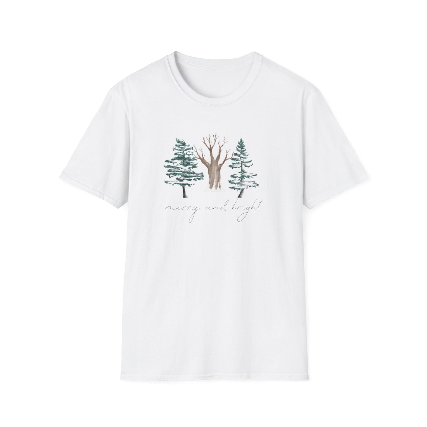 Merry and Bright - Christmas Unisex T-Shirt