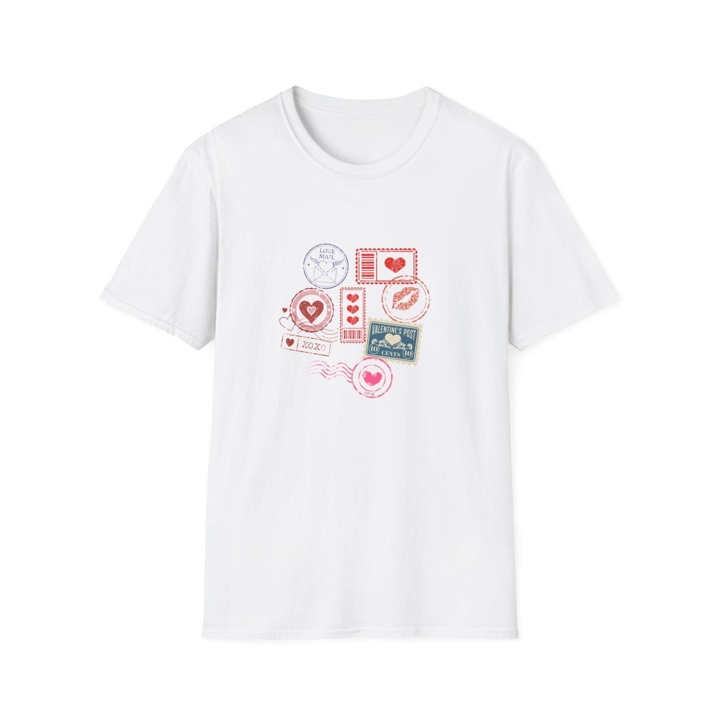 Valentines Day Stamps - Valentines Day Unisex T-Shirt