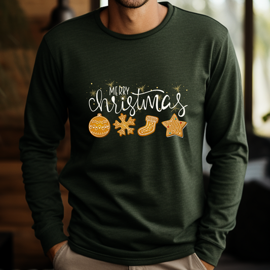 Christmas Cookies - Winter Unisex Jersey Long Sleeve Tee