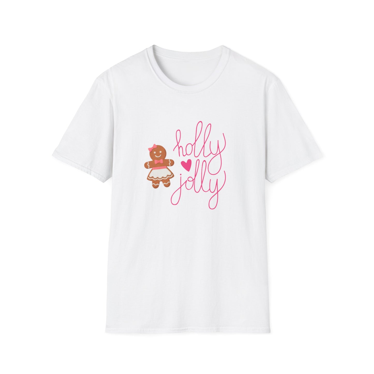 Holly Jolly Christmas Cookie - Winter Unisex T-Shirt